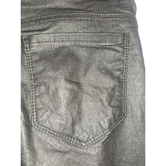 Wonder Nation Womens XL Jegging Black Polyurethane & Rayon Blend Size 14-16 - Picture 8 of 11